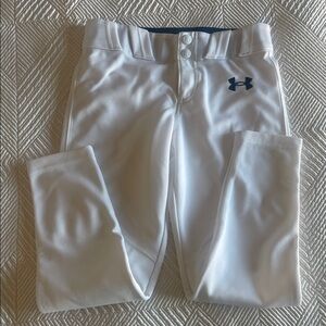 Under Armour Kids White and Blue Casual Pants